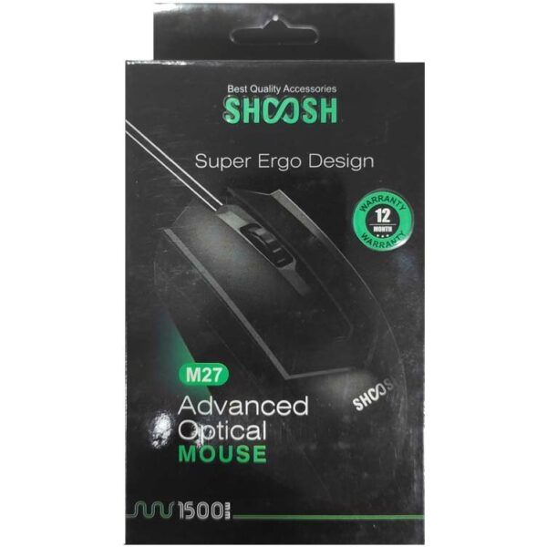 ماوس سیم دار شوش مدل SHOOSH M27